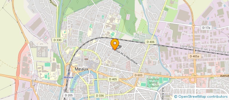 localisation de l'entreprise MARILIN à MEAUX