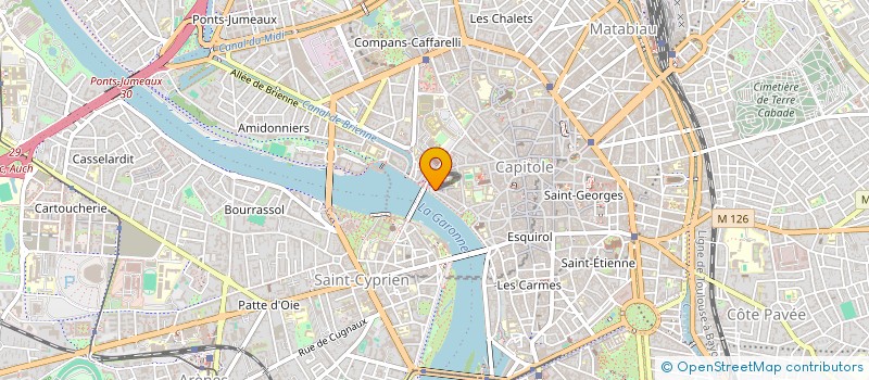 localisation de l'entreprise MARILLE à TOULOUSE