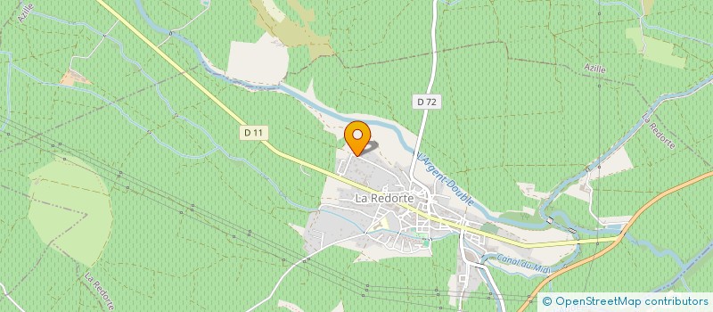 localisation de l'entreprise MARILLEAU.B.  LA REDORTE