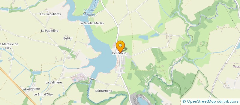 localisation de l'entreprise MARILLET ENVIRONNEMENT  CHATEAU-GUIBERT