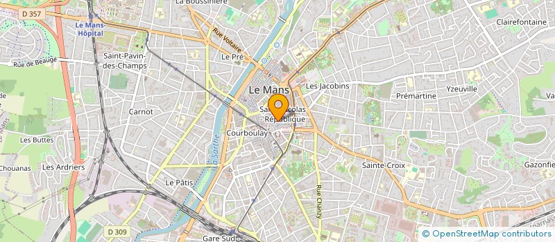 localisation de l'entreprise MARILO STORE  LE MANS