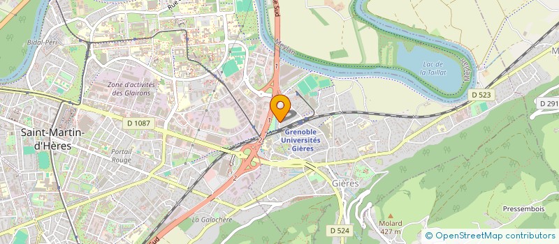 localisation de l'entreprise MARILOR  GIERES