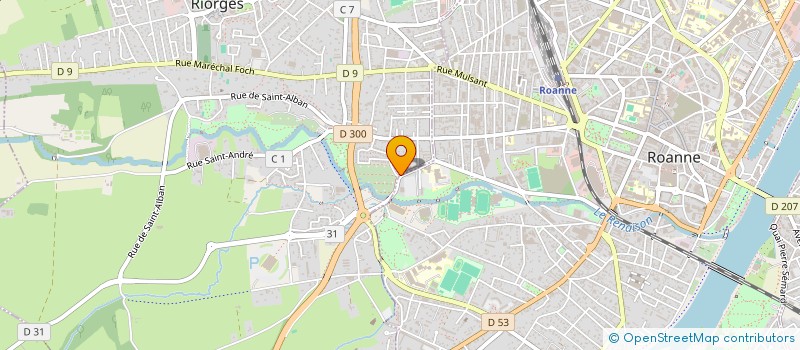localisation de l'entreprise MARILORE à RIORGES
