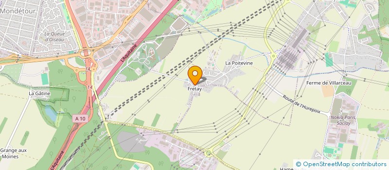 localisation de l'entreprise MARILOU  VILLEJUST