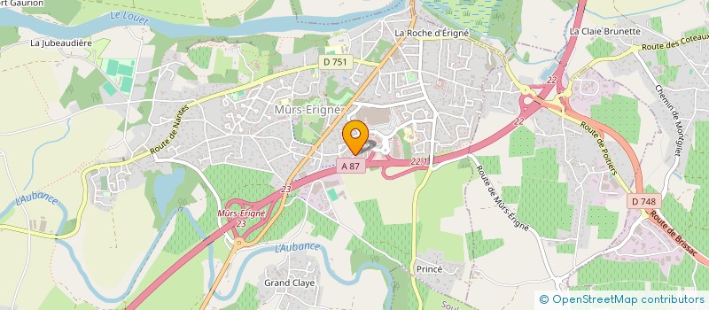 localisation de l'entreprise MARILOU & PAUL  MOZE-SUR-LOUET