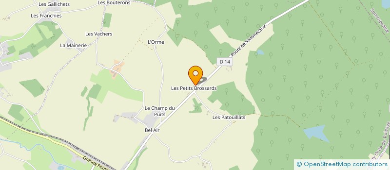 localisation de l'entreprise MARILOULAU à CHARNY OREE DE PUISAYE