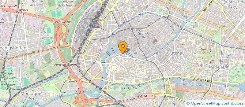 localisation de l'entreprise MARILU à STRASBOURG