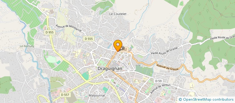 localisation de l'entreprise MARILUZ  DRAGUIGNAN