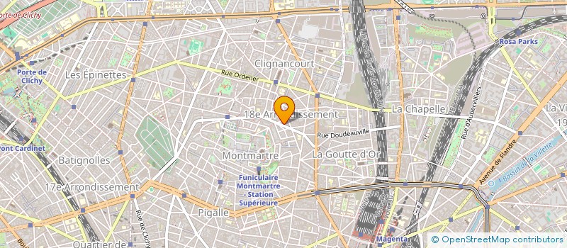 localisation de l'entreprise MARILYN L à PARIS