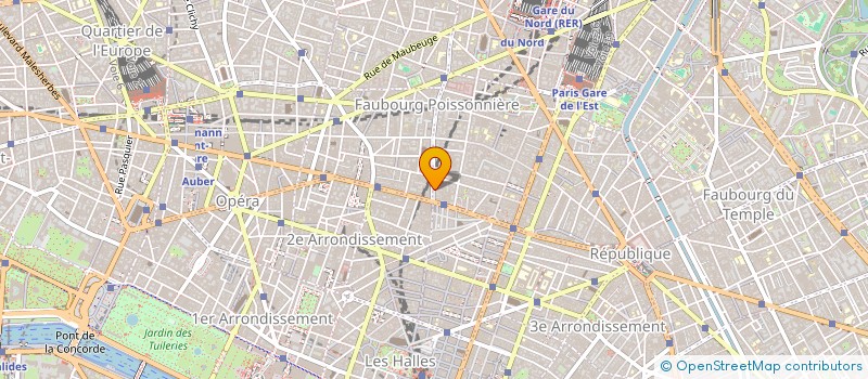 localisation de l'entreprise MARILYN VALIN SERVICES - M.V.SERVICES  PARIS