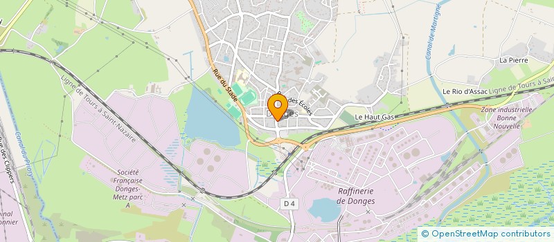 localisation de l'entreprise MARILYNE  DONGES