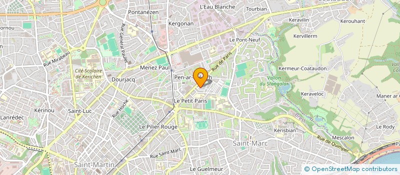 localisation de l'entreprise MARILYNE  BREST