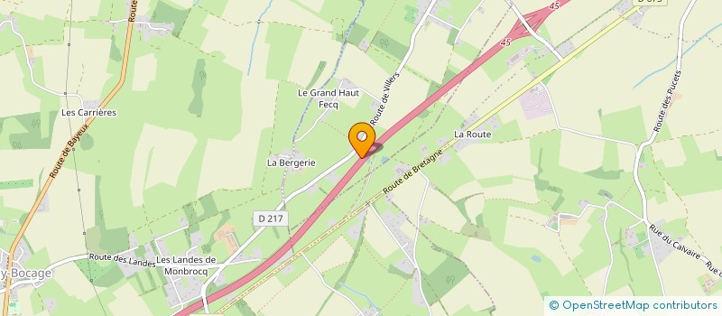 localisation de l'entreprise MARILYNE ET CHARLES LUNG  VILLY-BOCAGE