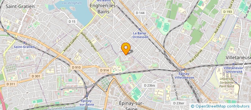 localisation de l'entreprise MARIM à EPINAY-SUR-SEINE