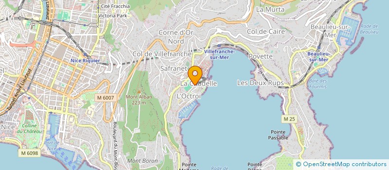 localisation de l'entreprise MARIMAR  VILLEFRANCHE-SUR-MER
