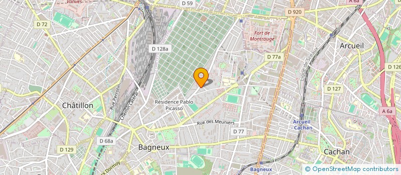 localisation de l'entreprise MARIMAR ALIMENTATION à BAGNEUX