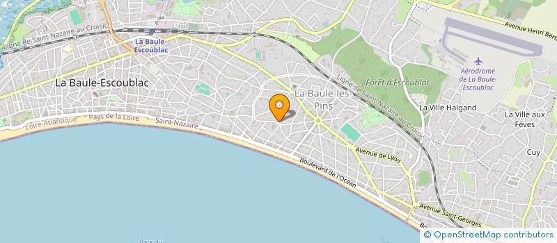 localisation de l'entreprise MARIMBA  LA BAULE-ESCOUBLAC