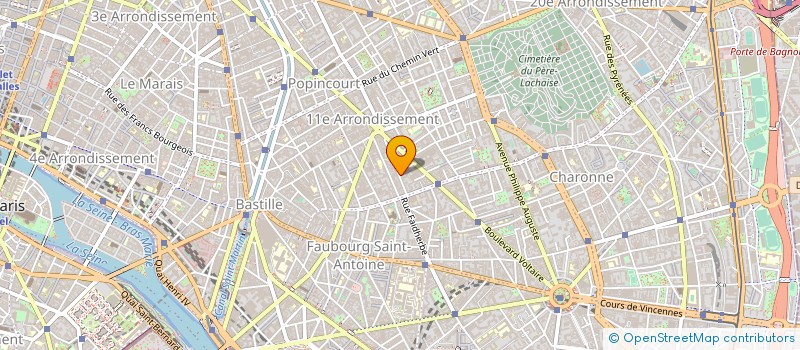 localisation de l'entreprise MARIMBA PRODUCTION  PARIS