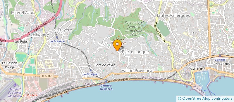 localisation de l'entreprise MARIME à CANNES