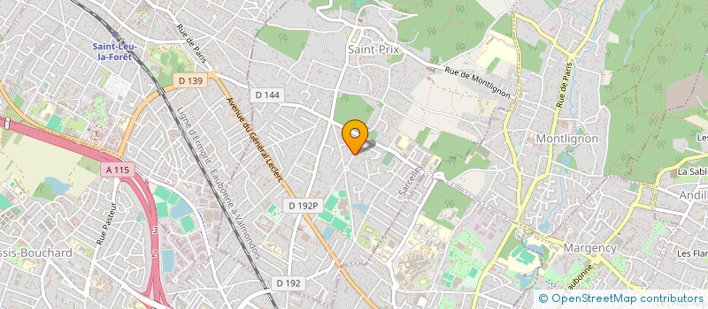 localisation de l'entreprise MARIMEL à SAINT-PRIX