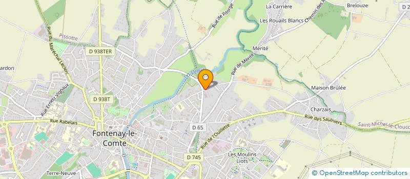 localisation de l'entreprise MARIMMO  FONTENAY-LE-COMTE