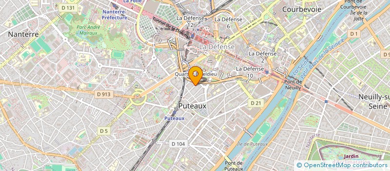 localisation de l'entreprise MARIMO  PUTEAUX