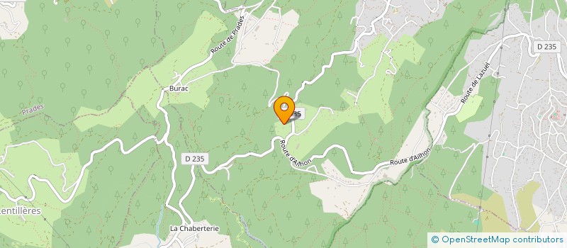 localisation de l'entreprise MARIMONTE  MERCUER