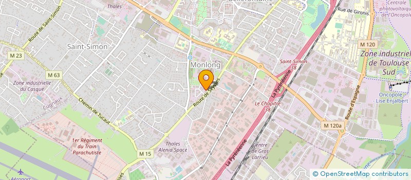 localisation de l'entreprise MARIN à TOULOUSE