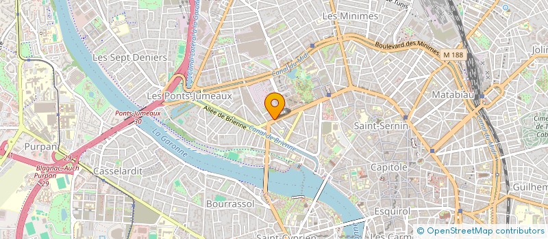 localisation de l'entreprise MARIN à TOULOUSE