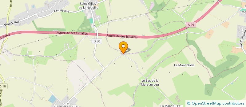 localisation de l'entreprise MARIN  PARC-D'ANXTOT