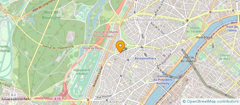 localisation de l'entreprise MARIN BX  PARIS