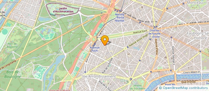 localisation de l'entreprise MARIN & C  PARIS