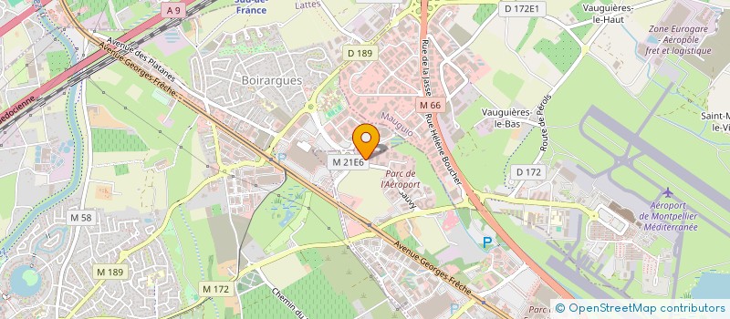 localisation de l'entreprise MARIN CARDONA  PEROLS