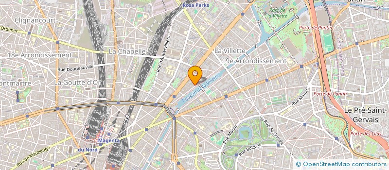 localisation de l'entreprise MARIN D'EAU DOUCE EST à PARIS