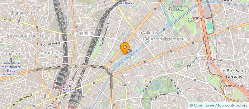 localisation de l'entreprise MARIN D'EAU DOUCE IDF à PARIS