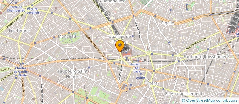 localisation de l'entreprise MARIN DE CAUMARTIN  PARIS