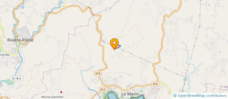 localisation de l'entreprise MARIN-ENERGIE  LE MARIN