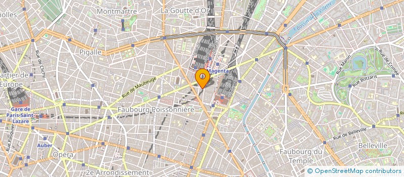 localisation de l'entreprise MARIN H CAPITAL  PARIS