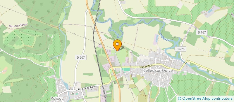 localisation de l'entreprise MARIN - LASNIER à POLISOT