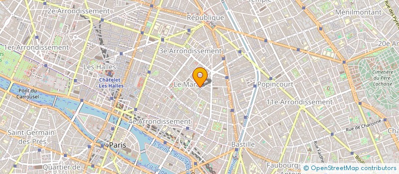 localisation de l'entreprise MARIN MARTIN CONSULTING ET COACHING  PARIS