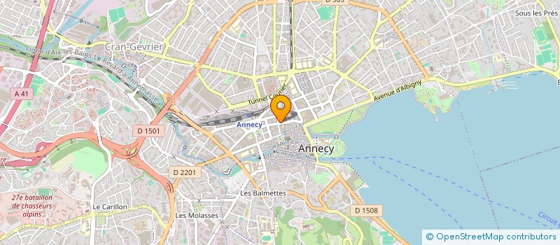 localisation de l'entreprise MARIN-MINASIAN à ANNECY