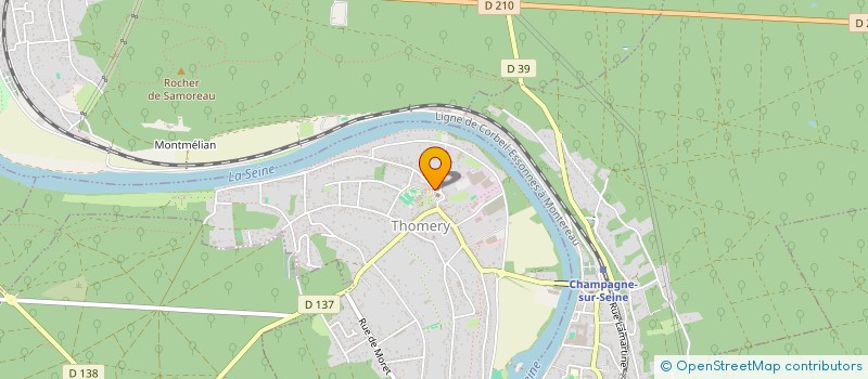 localisation de l'entreprise MARIN PERFORMANCE  THOMERY