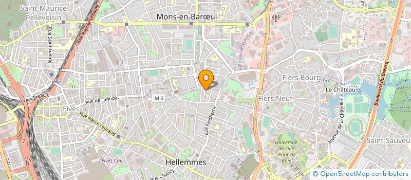 localisation de l'entreprise MARIN SENSE DELACRESSONNIERE à LILLE