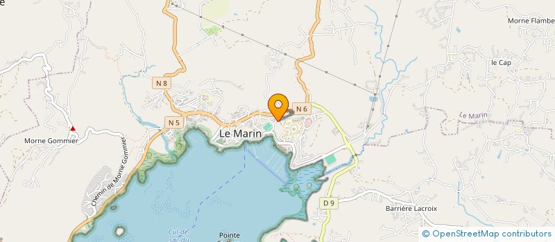 localisation de l'entreprise MARIN YACHT SERVICES à LE MARIN