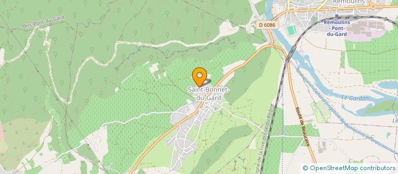 localisation de l'entreprise MARINA 1  SAINT-BONNET-DU-GARD