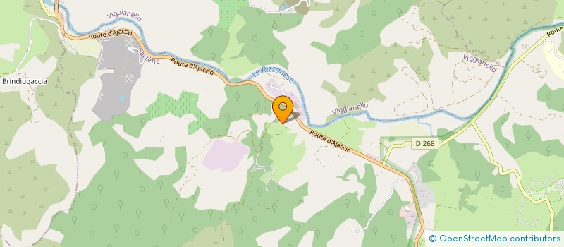 localisation de l'entreprise MARINA 3P  SARTENE