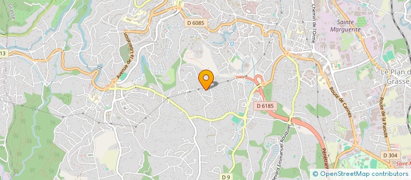 localisation de l'entreprise MARINA à GRASSE