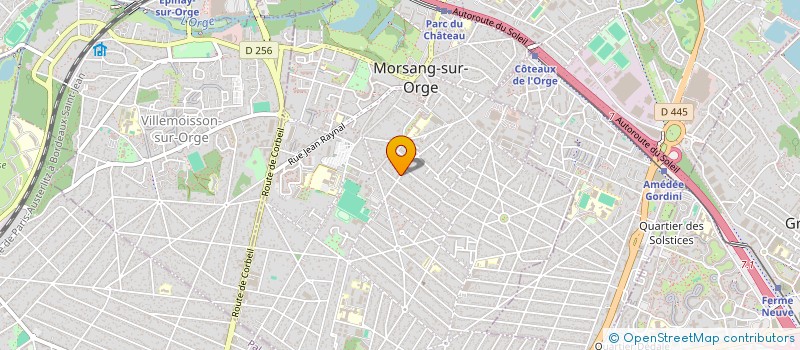 localisation de l'entreprise MARINA à MORSANG-SUR-ORGE