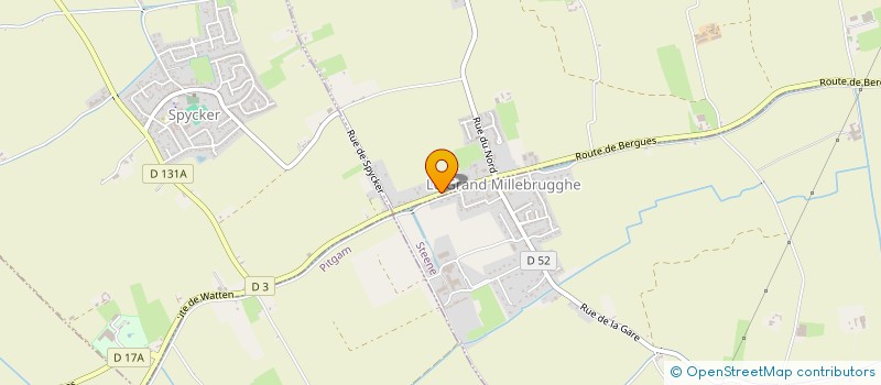 localisation de l'entreprise MARINA à STEENE