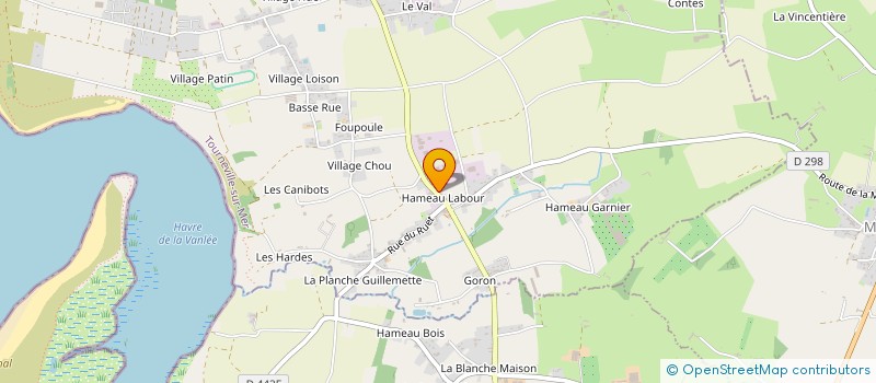 localisation de l'entreprise MARINA  TOURNEVILLE-SUR-MER